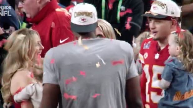Mics Caught Patrick Mahomes Making Bold Statement Moments After Winning Super Bowl  